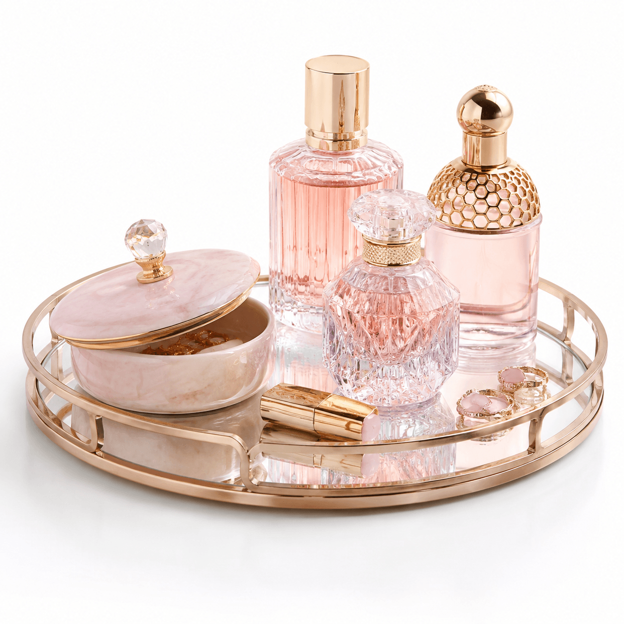 Vanity Tray & Organizer Set