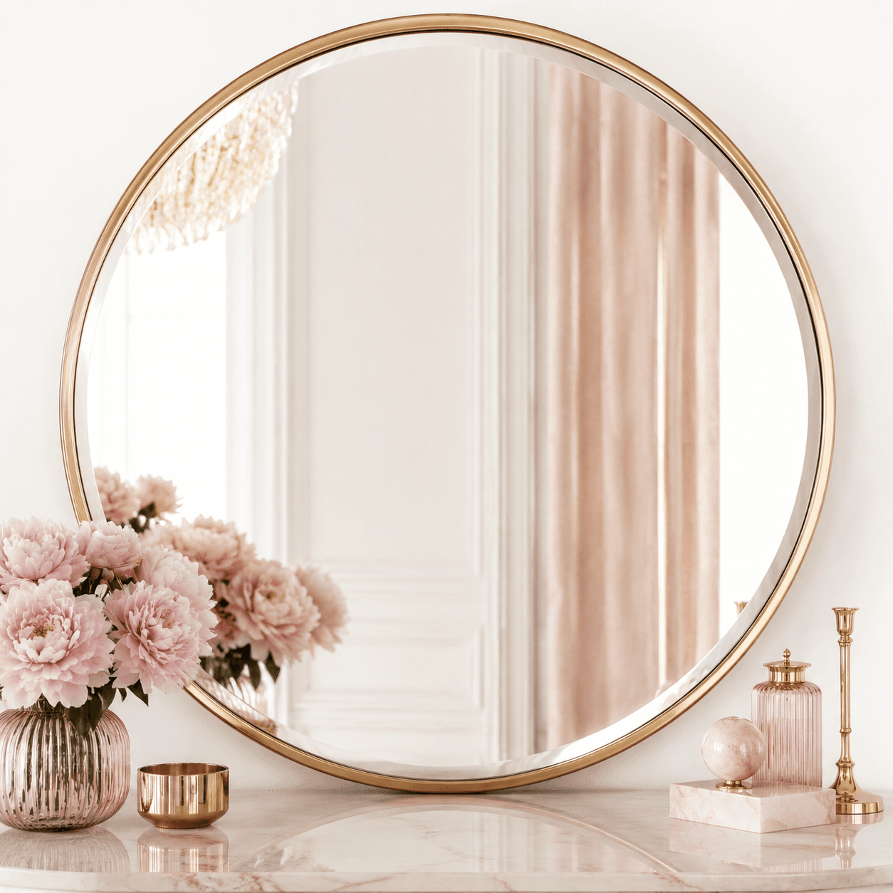 Wall Round Bathroom Mirror